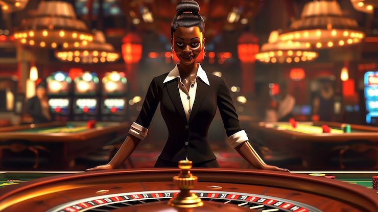 Antarmuka permainan Bigger Bass Bonanza di op77 menampilkan gulungan dengan simbol ikan dan hadiah